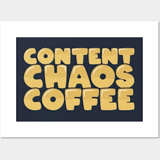 Coffee Chaos Content Posters and Art